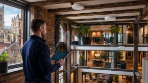 Business Wi-Fi coverage across historic and multi-floor York buildings